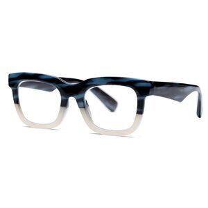 Ryan Simkhai Eyeshop SKYLAR Premium Readers 1.25 - Midnight Blue/Ivory